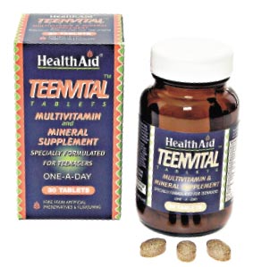 TEENVITAL (Envasede30Tabletas) HealthAid