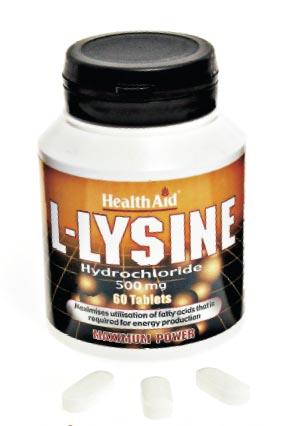 L-LISINA (60Tabletasde500mg) HealthAid