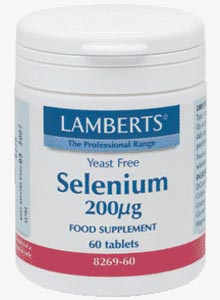 SELENIO (60Cpsulasde200mg) Lamberts