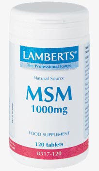 MSM (120Cpsulasde1000mg) Lamberts