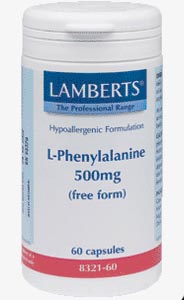 L-FENILALANINA (60Cpsulasde500mg) Lamberts