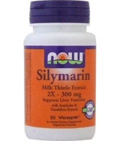 SILYMARIN-CARDOMARIANO(60Capx300mg) (60Cpsulasde300mg) NOW