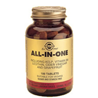 ALLINONE(TODOENUNO)(100Comp) (Frascode100Comprimidos) Solgar