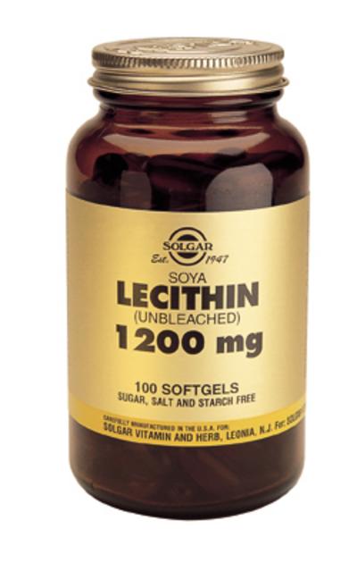 LECITINASOJA1200mg(100Cap) (Frascode100Cpsulas) Solgar