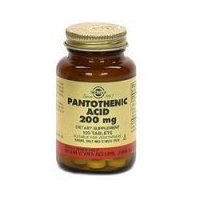 ACIDOPANTOTENICO550mg(50Comp) (50Vegicapsde200mg) Solgar