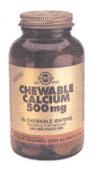 CALCIOMASTICABLE500MG(60Comp) (Frascode60Comprimidos) Solgar