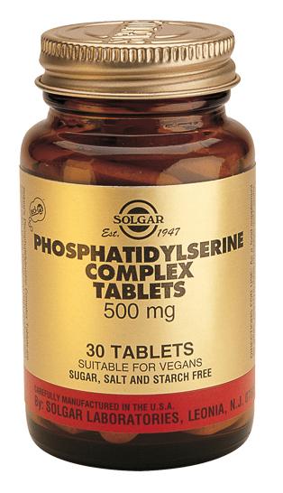 FOSFATIDILSERINA500mg(30Comp) (Frascode30Comprimidos) Solgar