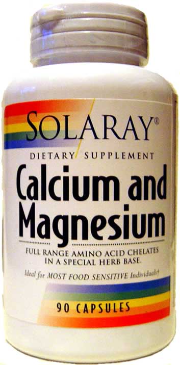 CALCIUM+MAGNESIUM (Envasede90Cpsulas) SOLARAY