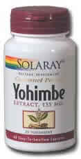 YOHIMBE (100Cpsulasde500mg) SOLARAY