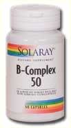 B-COMPLEX50 (Envasede50Cpsulas) SOLARAY