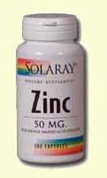 ZINC (60Cpsulasde50mg) SOLARAY