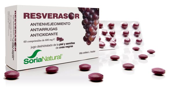 RESVERASOR (60Comprimidosde600mg) SoriaNatural