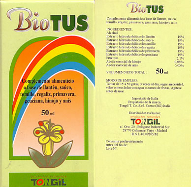 BIOTUS (Envasede50ml) TONGIL