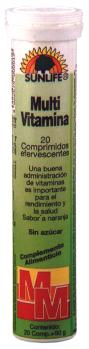 MultiVitamina(SUNLIFE) (Tubode20Comprimidos) Vendrell